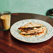 Virgin Mary & Vegan Sausage Naan Roll Kit