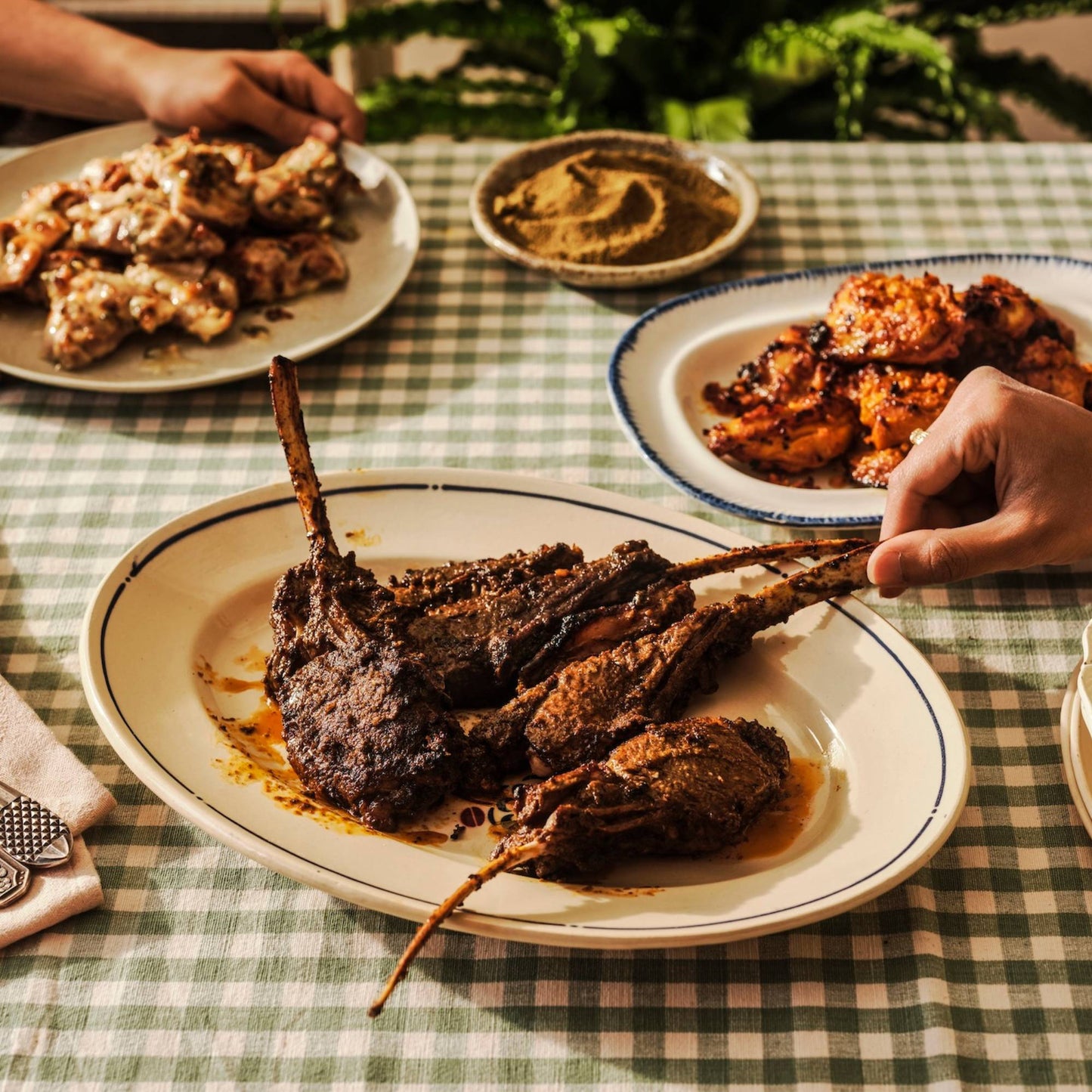 Dishoom Summer BBQ Box - Chicken Tikka, Murgh Malai and Spicy Lamb Chops