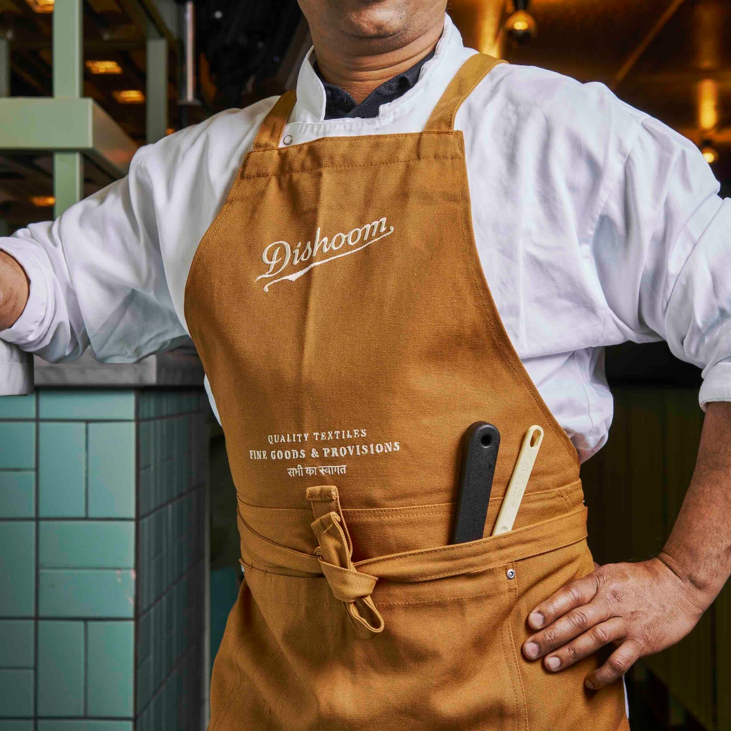 Dishoom Canvas Apron
