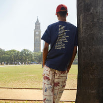 Rules of the Café Tee: Blue
