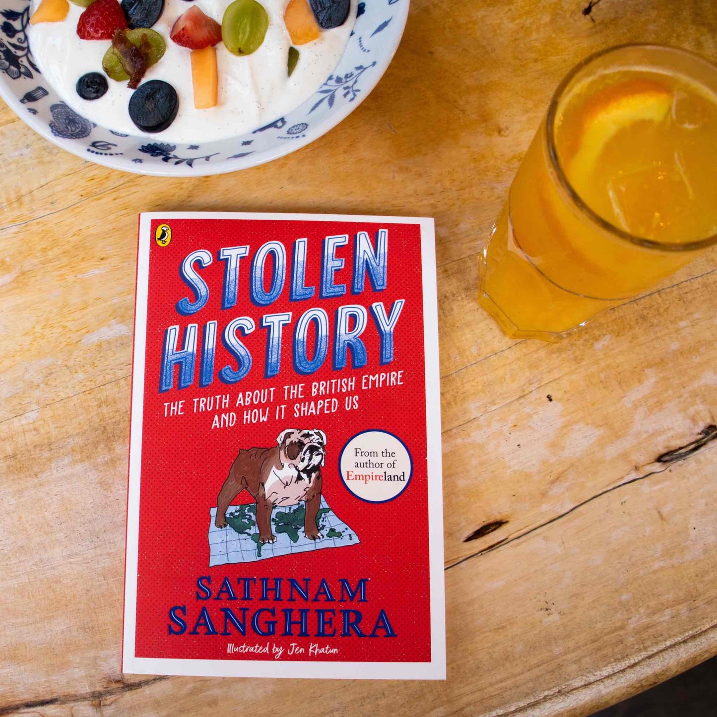 Stolen History: The truth about the British Empire and how it shaped us book by Sathnam Sanghera