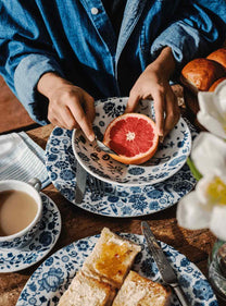 Dishoom Breakfast Chintz Crockery for two