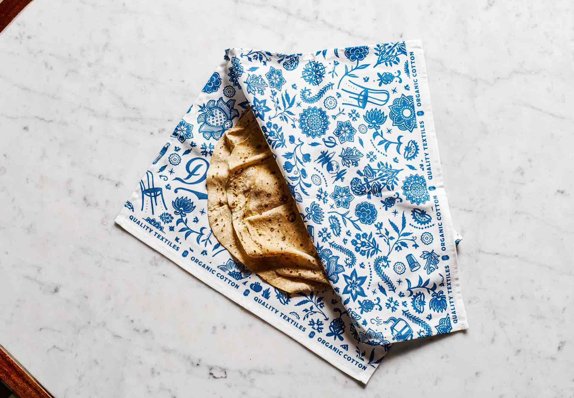 Dishoom Chintz Tea Towel