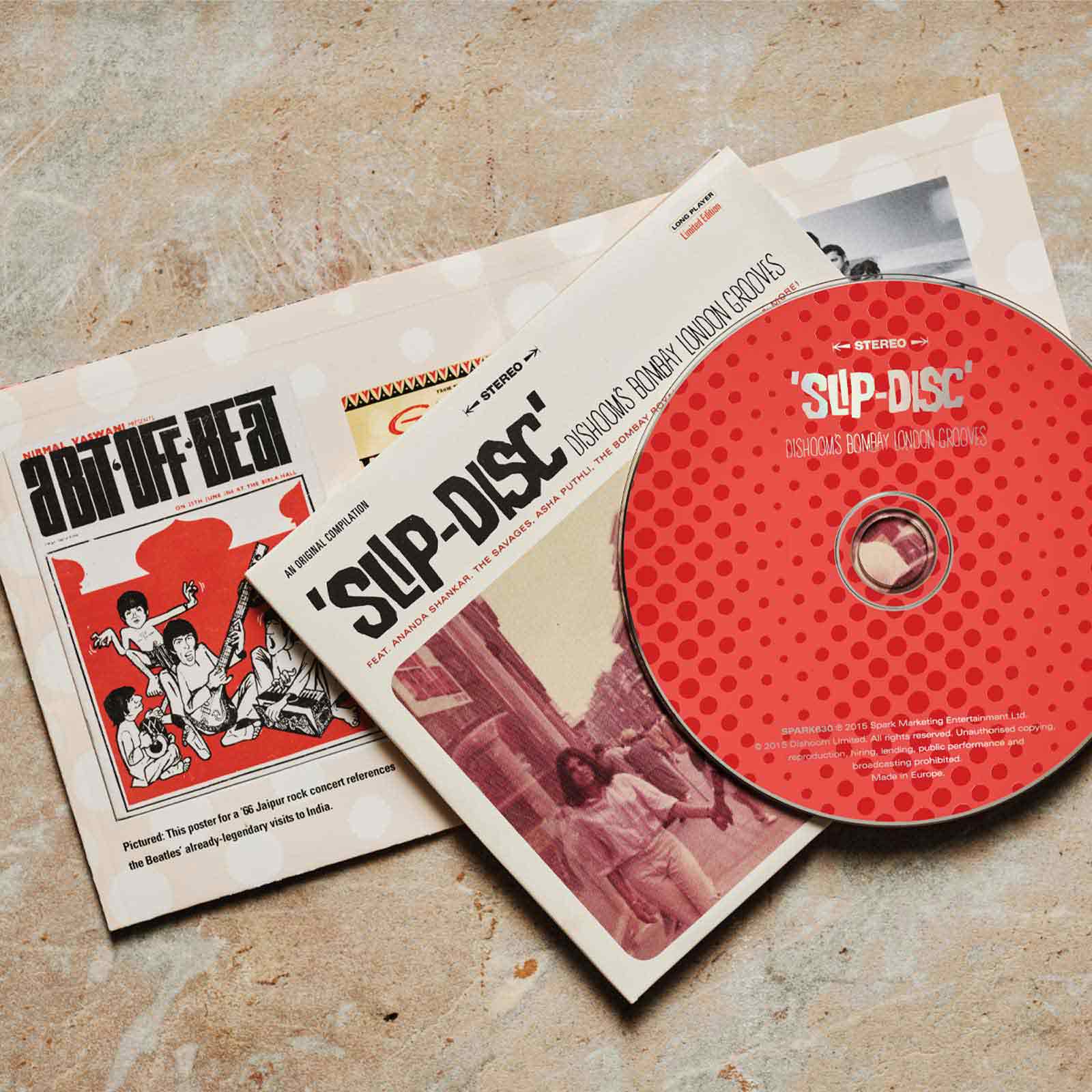 Dishoom Slip-Disc CD Music Gift